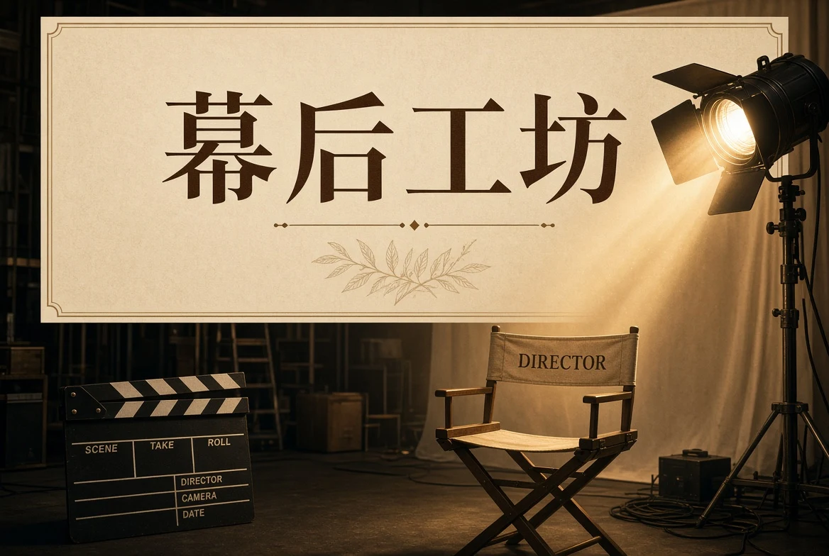 幕后工坊栏目配图